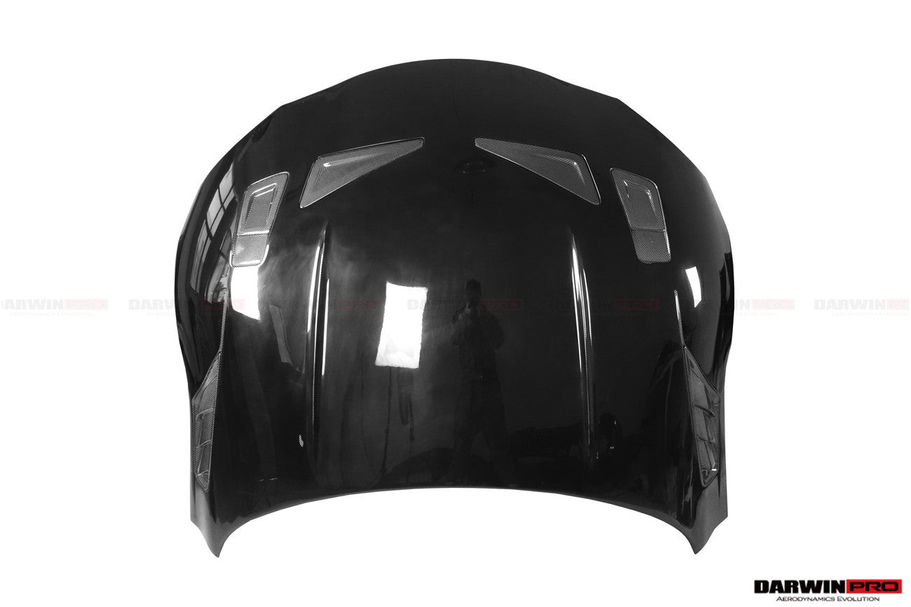 2019-UP Toyota GR Supra (J29 DB) A90 A91 BKSS Style Carbon Fiber Hood - DarwinPRO Aerodynamics