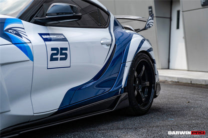 2019-UP Toyota GR Supra (J29 & DB) A90 A91 BKSSII Style Part Carbon Fiber Full Wide Body Kit - DarwinPRO Aerodynamics