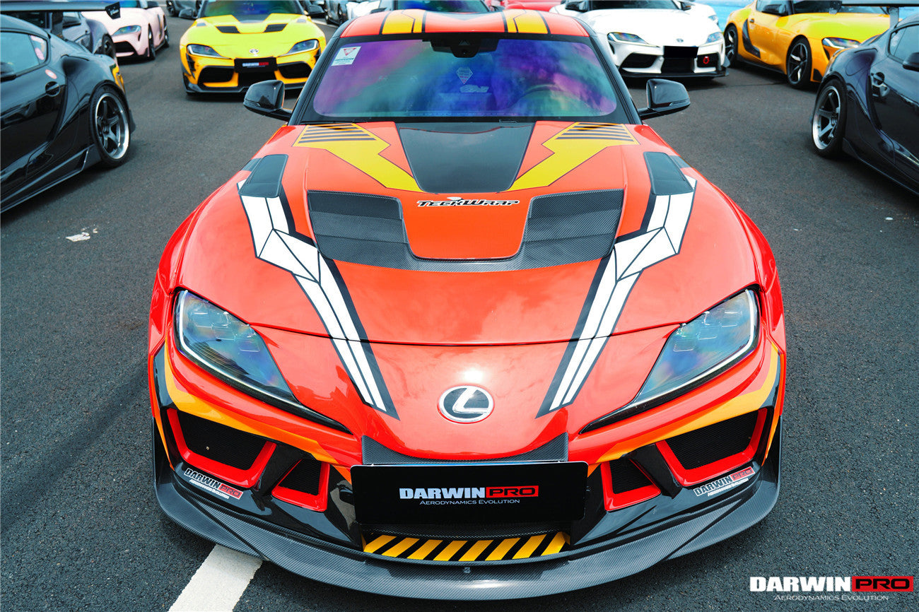 2019-UP Toyota GR Supra (J29 & DB) A90 A91 BKSSII Style Part Carbon Fiber Full Wide Body Kit - DarwinPRO Aerodynamics