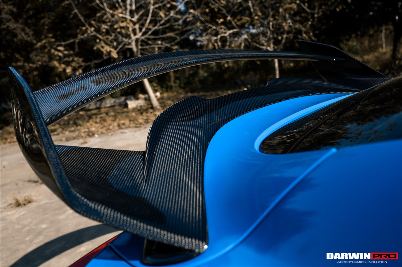 2019-UP Toyota GR Supra (J29 DB) A90 A91 BKSSII Style Carbon Fiber Wing - DarwinPRO Aerodynamics