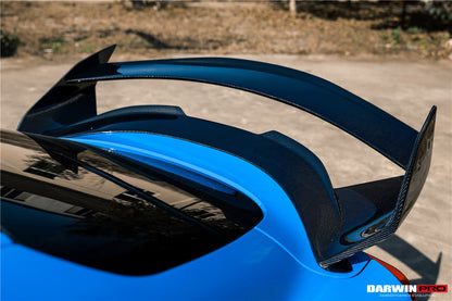 2019-UP Toyota GR Supra (J29 DB) A90 A91 BKSSII Style Carbon Fiber Wing - DarwinPRO Aerodynamics