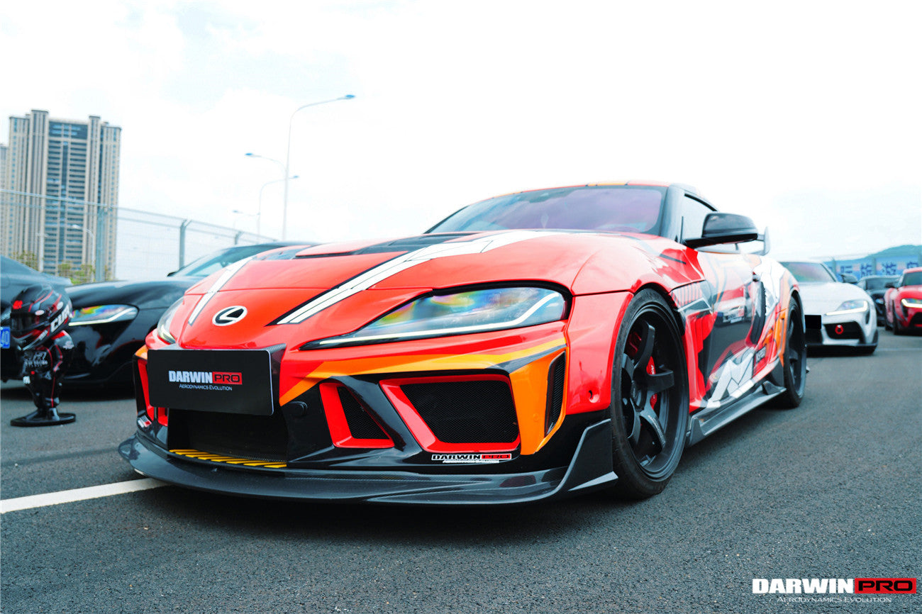 2019-UP Toyota GR Supra (J29 & DB) A90 A91 BKSSII Style Part Carbon Fiber Full Wide Body Kit - DarwinPRO Aerodynamics
