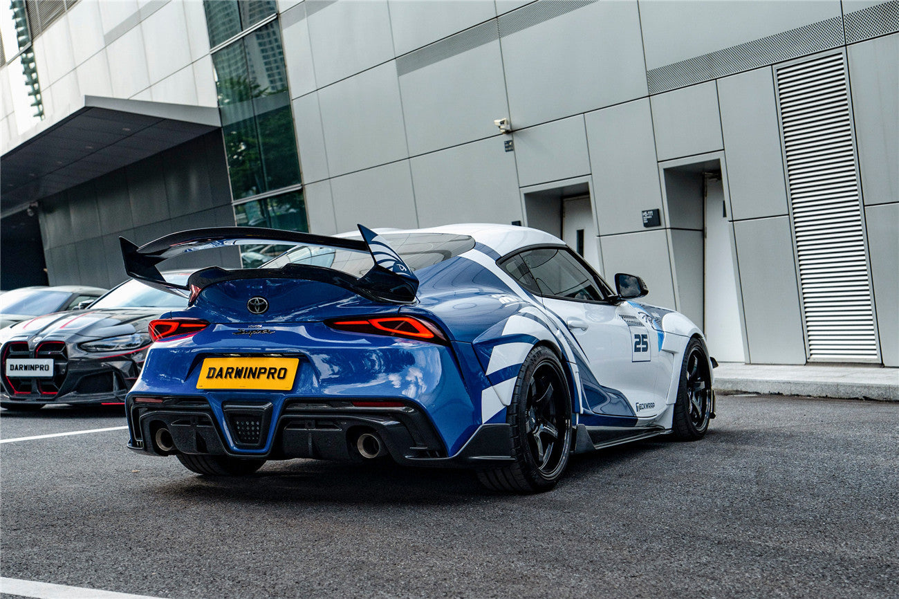 2019-UP Toyota GR Supra (J29 & DB) A90 A91 BKSSII Style Part Carbon Fiber Full Wide Body Kit - DarwinPRO Aerodynamics