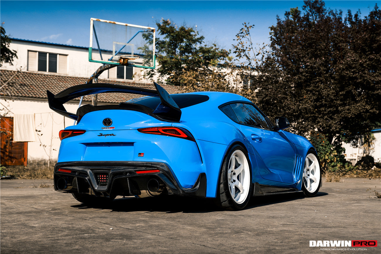 2019-UP Toyota GR Supra (J29 DB) A90 A91 BKSSII Style Carbon Fiber Wing - DarwinPRO Aerodynamics