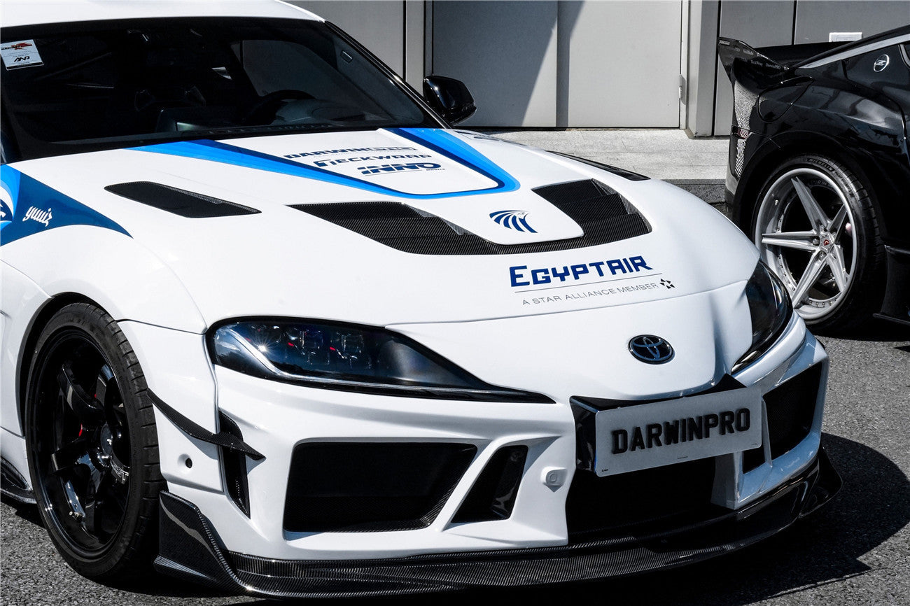 2019-UP Toyota GR Supra (J29 DB) A90 A91 BKSSII Style Carbon Fiber Hood