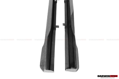 DarwinPRO 2019-UP Audi RS6 Avant C8 & RS7 Quattro BKSS Style Side Skirts - DarwinPRO Aerodynamics