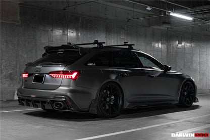 DarwinPRO 2019-UP Audi RS6 Avant C8 IMP Performance Roof Spoiler - DarwinPRO Aerodynamics
