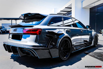 2013-2018 Audi RS6 Avant Bkss Style Wide Body Full Body Kit - DarwinPRO Aerodynamics