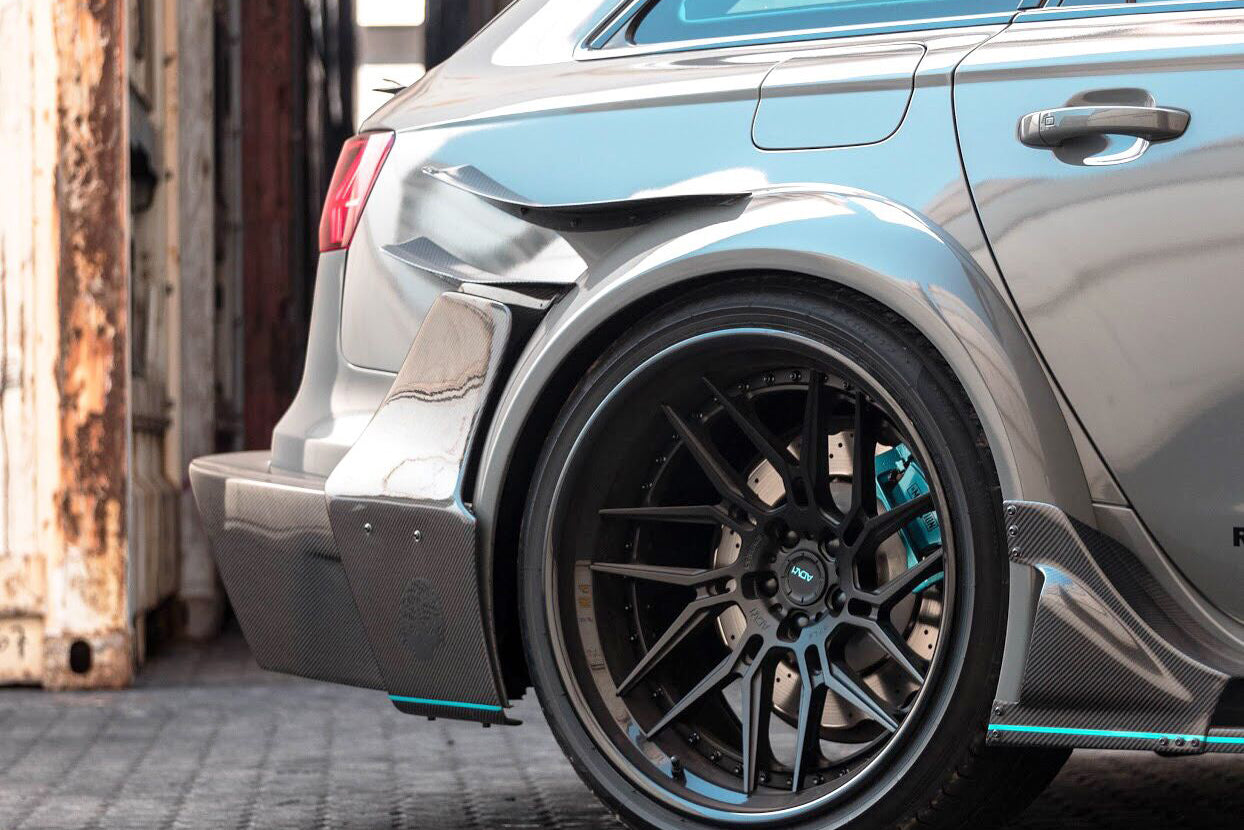 2013-2018 Audi RS6 Avant Bkss Style Wide Body Full Body Kit - DarwinPRO Aerodynamics