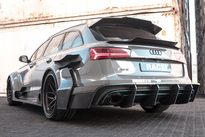 2013-2018 Audi RS6 Avant BKSS Style Roof Spoiler - DarwinPRO Aerodynamics
