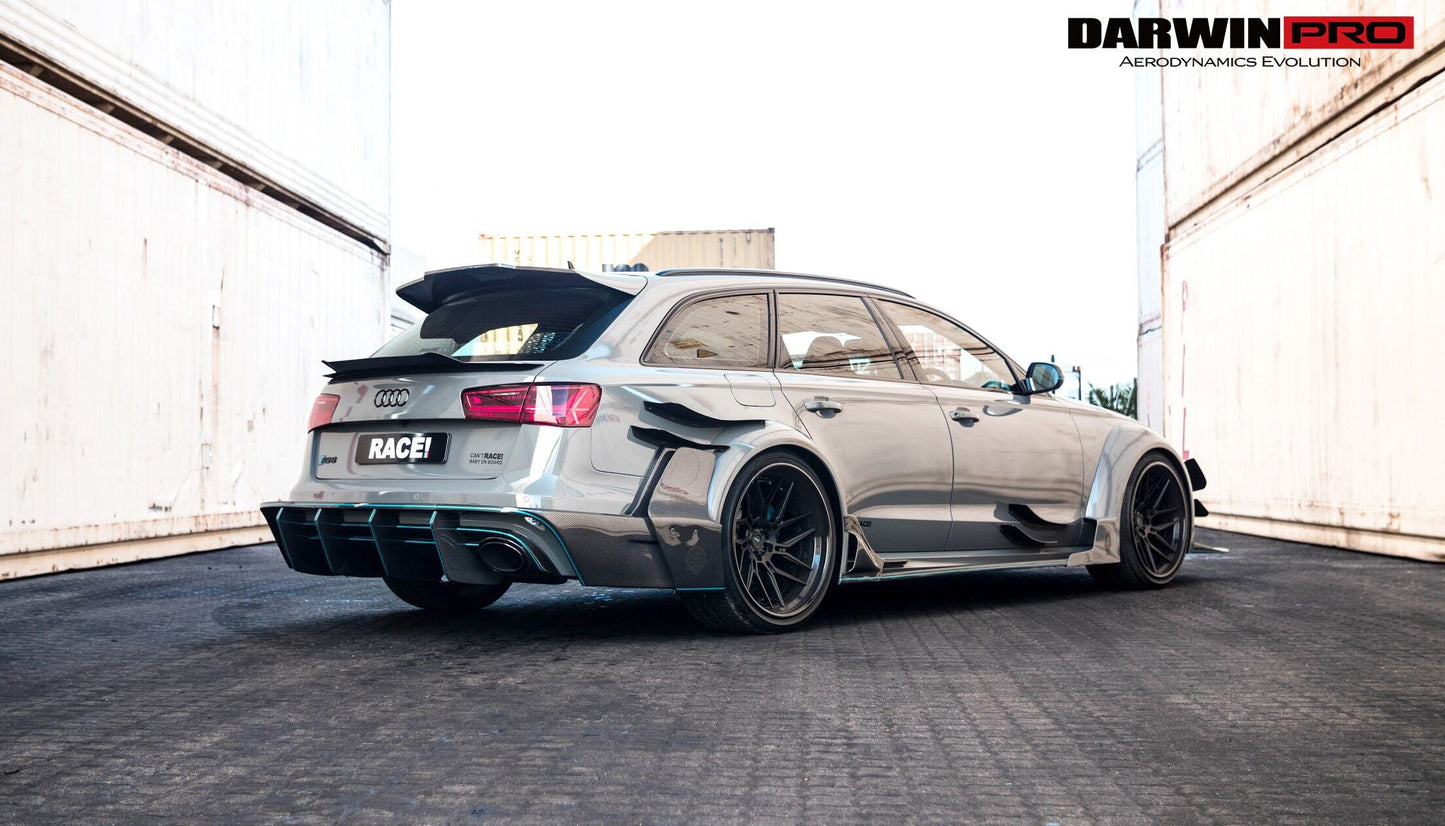 2013-2018 Audi RS6 Avant BKSS Style Roof Spoiler - DarwinPRO Aerodynamics