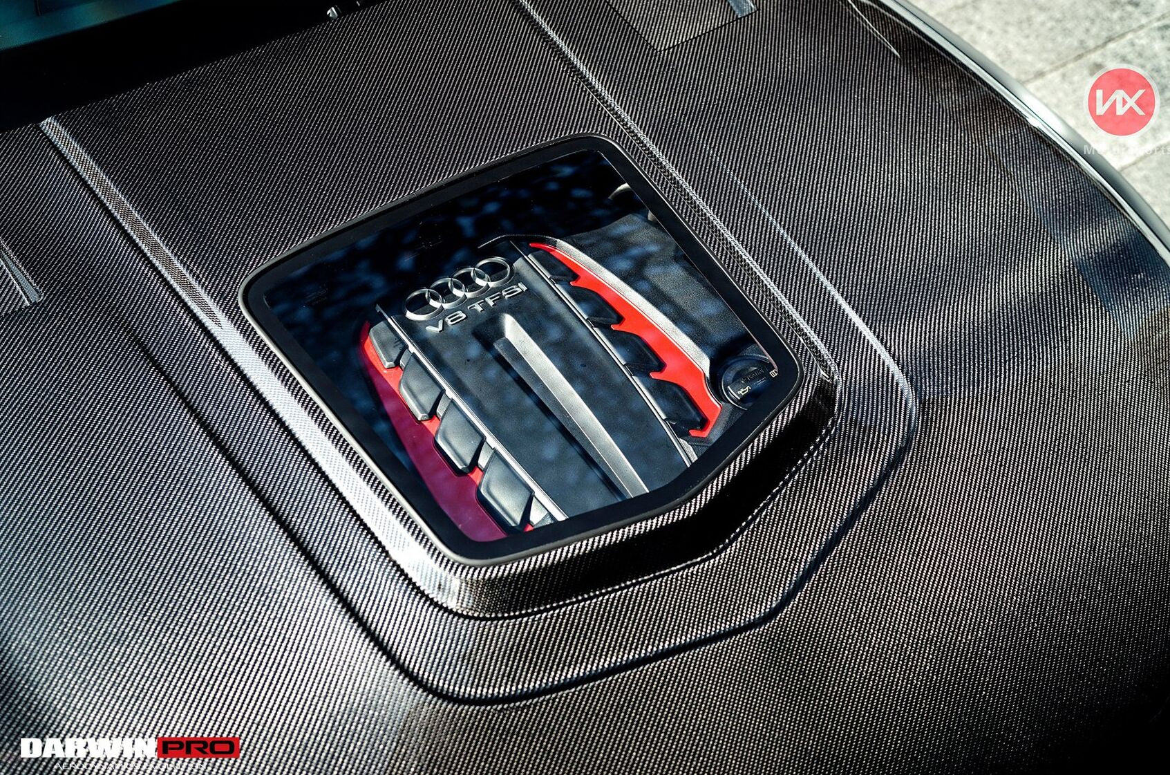 DarwinPRO 2013-2018 Audi A6 S6 RS6 BKSS Style Carbon Fiber Hood - DarwinPRO Aerodynamics