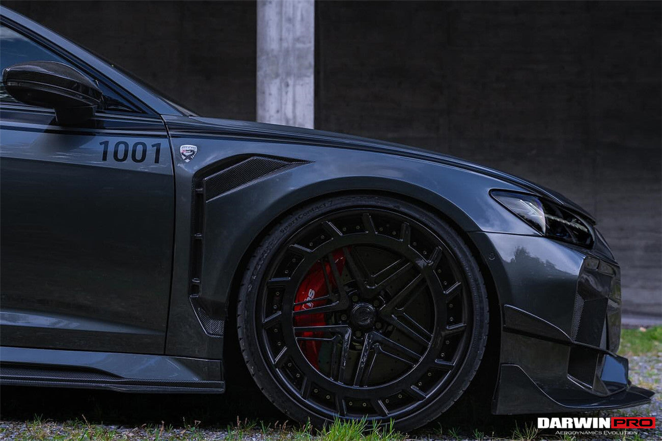 DarwinPRO 2019-UP Audi RS6 Avant C8 IMP Performance Front Fender - DarwinPRO Aerodynamics