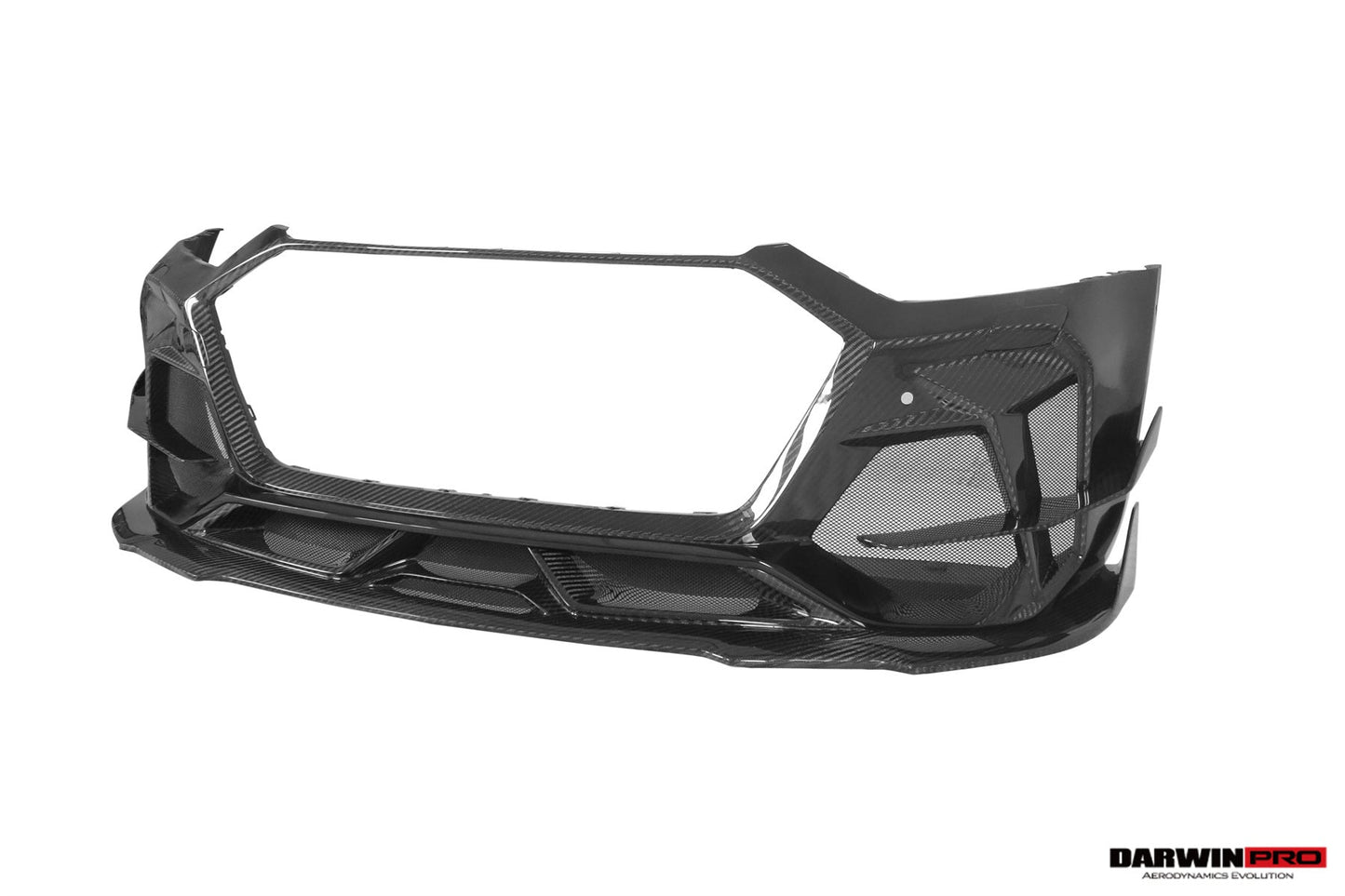 DarwinPRO 2019-UP Audi RS6 Avant C8 & RS7 Quattro IMP Performance Front Bumper - DarwinPRO Aerodynamics