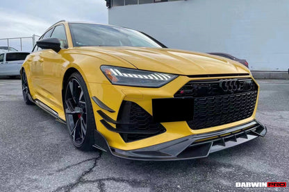 DarwinPRO 2019-UP Audi RS6 Avant C8 & RS7 Quattro IMP Performance Front Canards