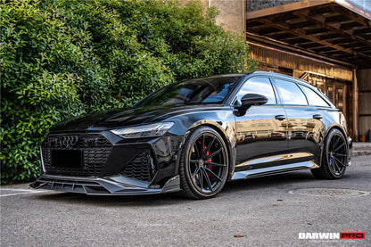 DarwinPRO 2019-2025 Audi RS6 Avant C8 & RS7 Quattro IMP Performance Front Lip - DarwinPRO Aerodynamics