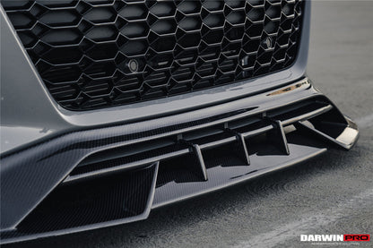 DarwinPRO 2019-2025 Audi RS6 Avant C8 & RS7 Quattro IMP Performance Front Lip - DarwinPRO Aerodynamics
