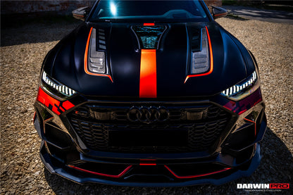 DarwinPRO 2019-UP Audi RS6 Avant C8 IMP Performance Partial Carbon Fiber Hood