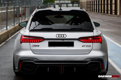 DarwinPRO 2019-UP Audi RS6 Avant C8 IMP Performance Roof Spoiler - DarwinPRO Aerodynamics