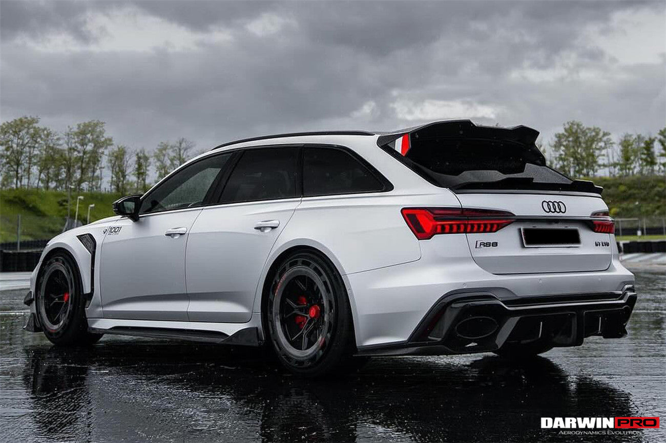DarwinPRO 2019-UP Audi RS6 Avant C8 IMP Performance Roof Spoiler - DarwinPRO Aerodynamics