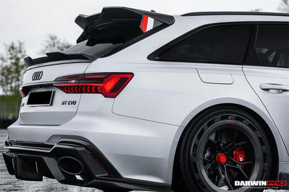 DarwinPRO 2019-UP Audi RS6 Avant C8 & RS7 Quattro IMP Performance Rear Diffuser - DarwinPRO Aerodynamics