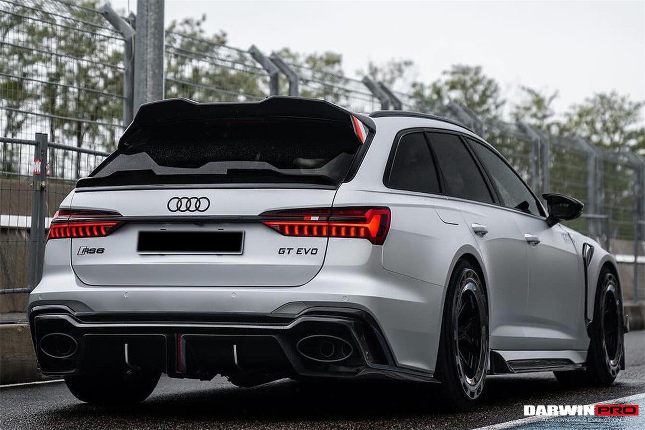 DarwinPRO 2019-UP Audi RS6 Avant C8 IMP Performance Roof Spoiler - DarwinPRO Aerodynamics