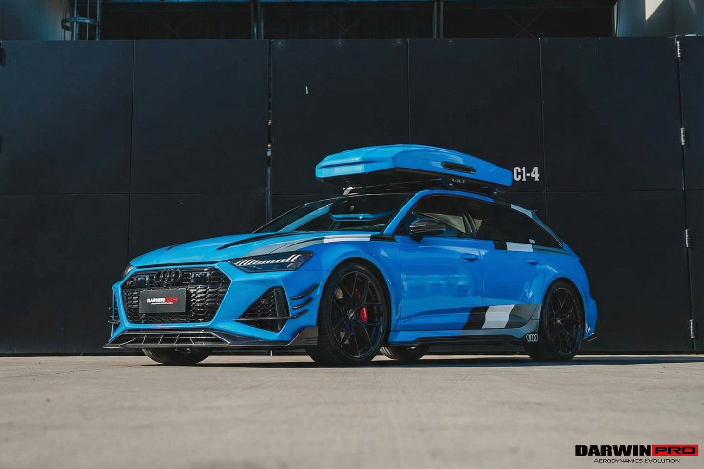 DarwinPRO 2019-UP Audi RS6 Avant C8 & RS7 Quattro IMP Performance Front Lip - DarwinPRO Aerodynamics