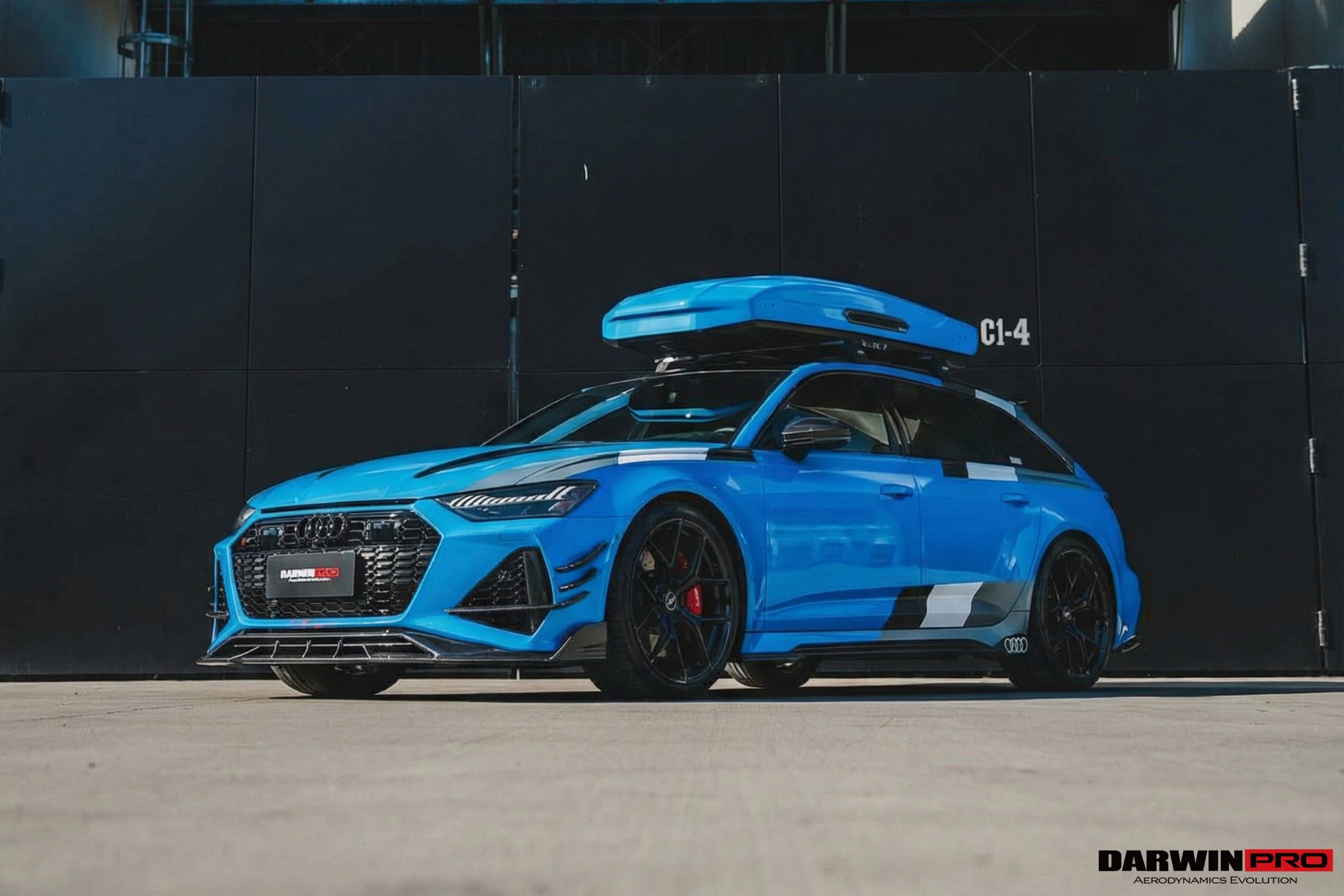 DarwinPRO 2019-UP Audi RS6 Avant C8 & RS7 Quattro IMP Performance Front Lip - DarwinPRO Aerodynamics