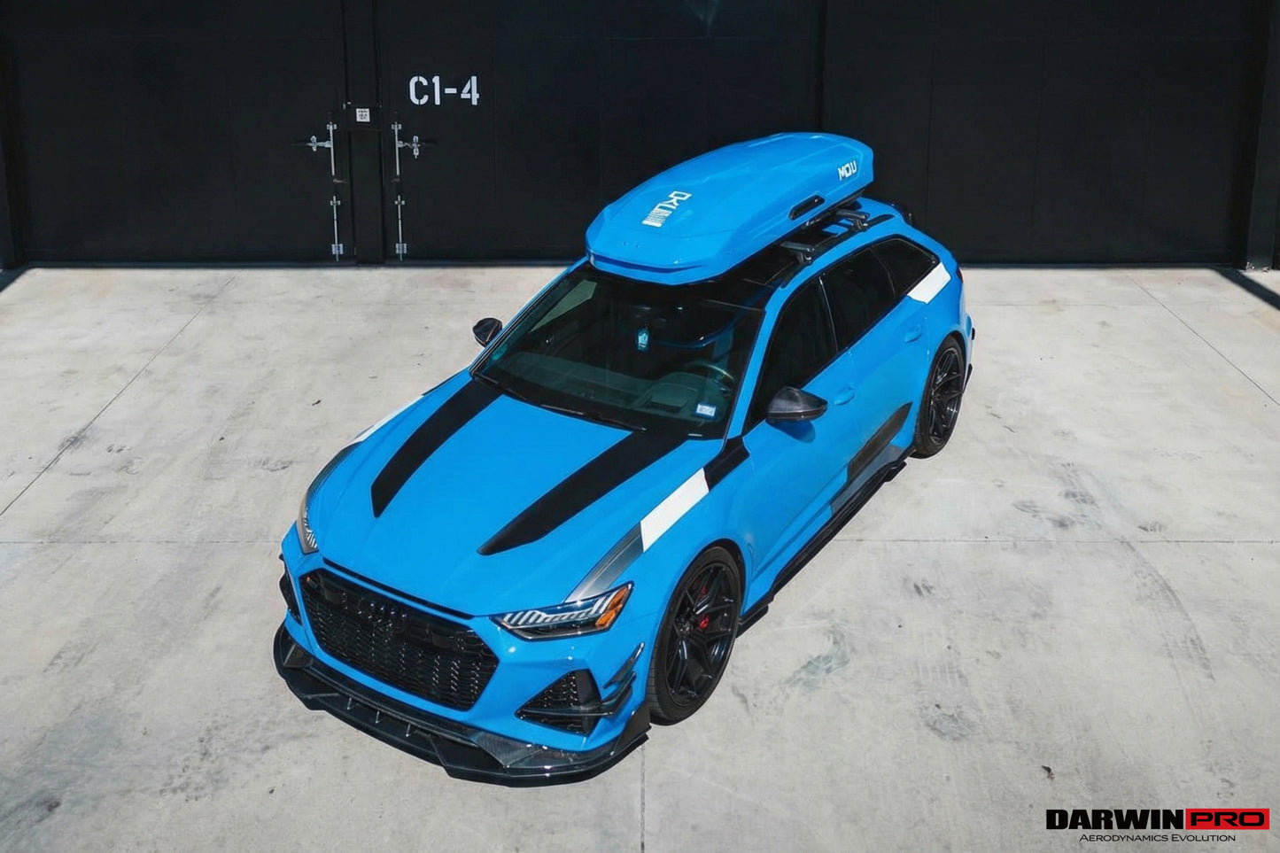DarwinPRO 2019-UP Audi RS6 Avant C8 & RS7 Quattro IMP Performance Front Lip - DarwinPRO Aerodynamics