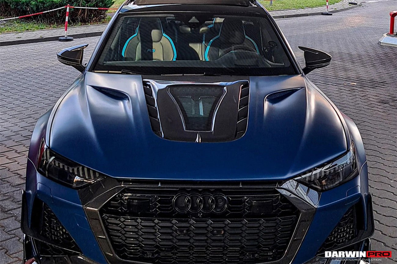 DarwinPRO 2019-2025 Audi RS7 A7 S7 C8 Quattro IMP Performance Hood - DarwinPRO Aerodynamics