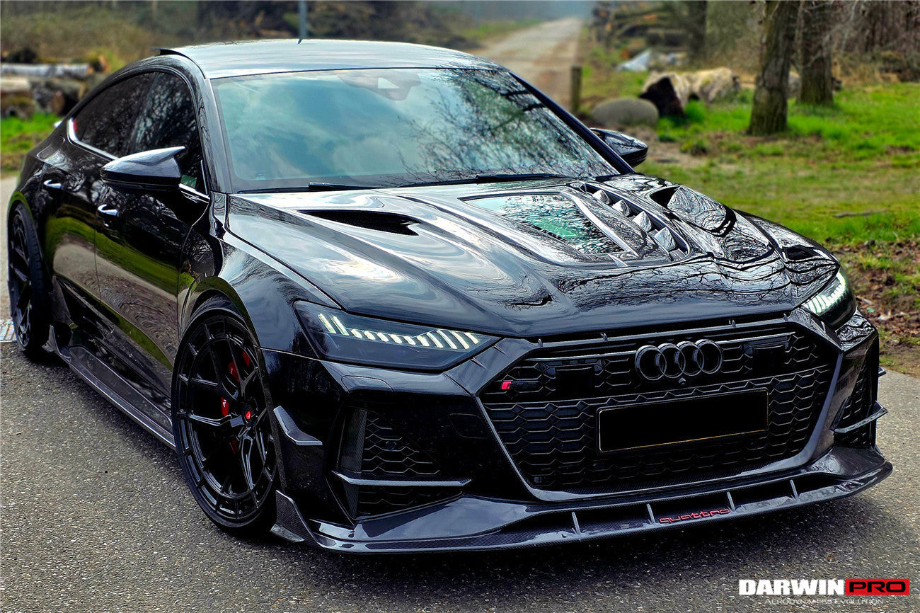DarwinPRO 2019-2025 Audi RS7 A7 S7 C8 Quattro IMP Performance Hood - DarwinPRO Aerodynamics