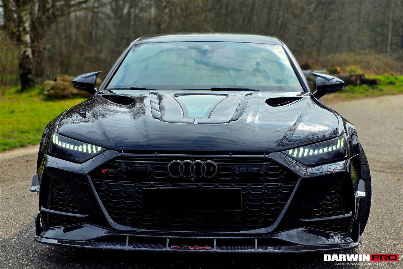 DarwinPRO 2019-2025 Audi RS7 A7 S7 C8 Quattro IMP Performance Hood - DarwinPRO Aerodynamics