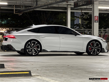 DarwinPRO 2019-2025 Audi RS6 Avant C8 & RS7 C8 Quattro IMP Design Side Skirts Under Board