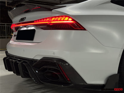 DarwinPRO 2019-2025 Audi RS6 Avant C8 & RS7 C8 Quattro IMP Design Rear Diffuser