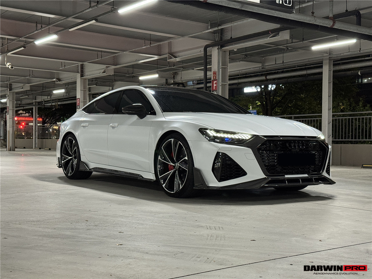 DarwinPRO 2019-2025 Audi RS6 Avant C8 & RS7 C8 Quattro IMP Design Side Skirts Under Board