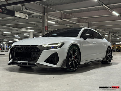 DarwinPRO 2019-2025 Audi RS6 Avant C8 & RS7 C8 Quattro IMP Design Side Skirts Under Board