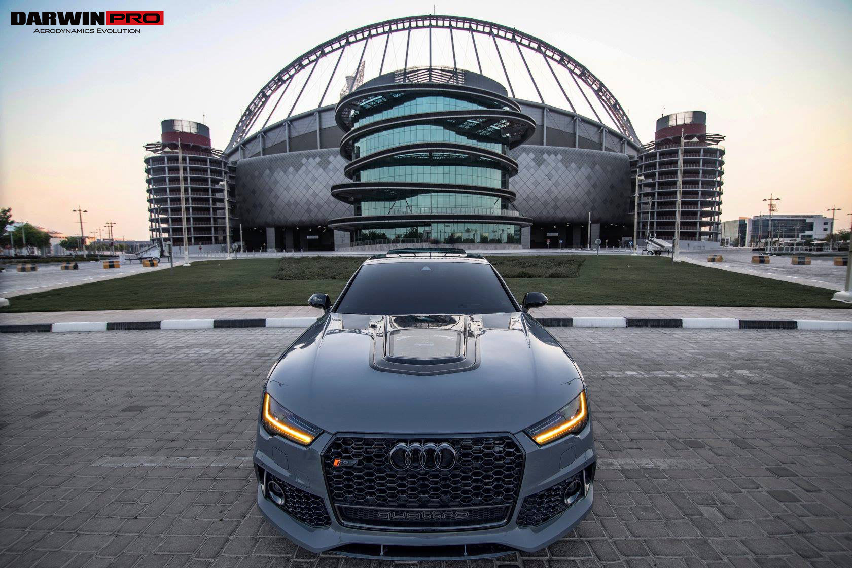 DarwinPRO 2014-2017 Audi A7 & S7 & RS7 BKSS Style Hood - DarwinPRO Aerodynamics