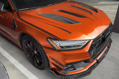 DarwinPRO 2019-2025 Audi RS7 A7 S7 C8 Quattro IMP Performance Ver.2 Hood - DarwinPRO Aerodynamics