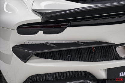 DarwinPRO 2022-2026 Ferrari 296 GTB & GTS Type F171 iMP Style Carbon Fiber Rear Bumper Trim - DarwinPRO Aerodynamics