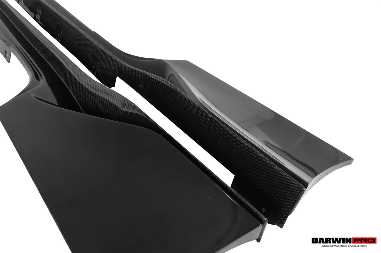 DarwinPRO 2010-2015 Ferrari 458 Coupe Spider BKSS Style Side Skirts - DarwinPRO Aerodynamics