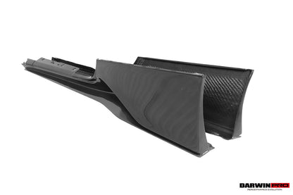 DarwinPRO 2010-2015 Ferrari 458 Coupe Spider BKSS Style Side Skirts - DarwinPRO Aerodynamics