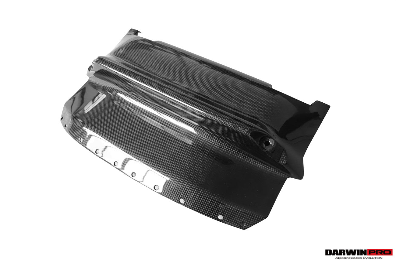 DarwinPRO 2015-2020 Ferrari 488 GTB & Spider Dry Carbon Fiber Front Air Splitter - DarwinPRO Aerodynamics