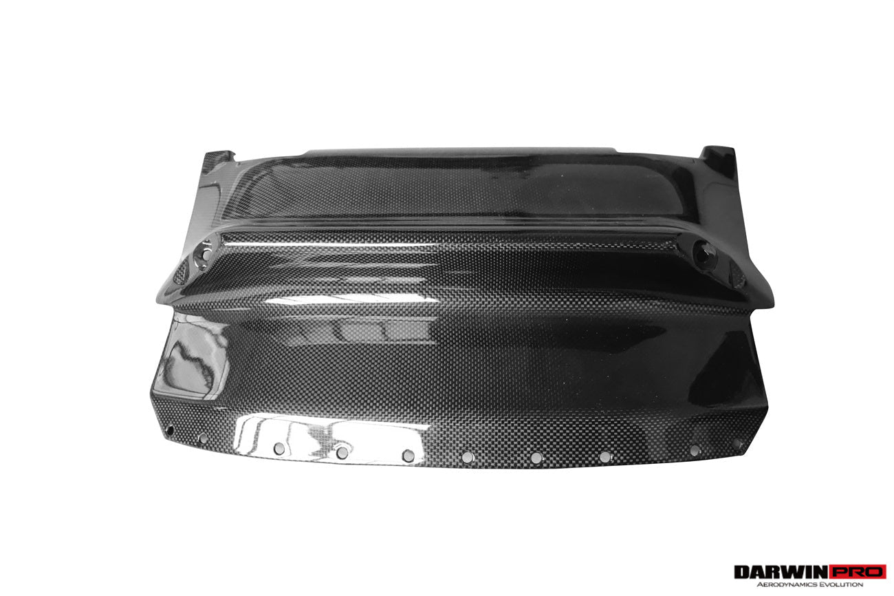 DarwinPRO 2015-2020 Ferrari 488 GTB & Spider Dry Carbon Fiber Front Air Splitter - DarwinPRO Aerodynamics