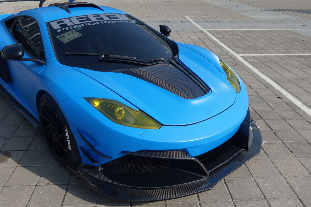 2011-2014 McLaren MP4 12C Rebel Performance Style Hood - DarwinPRO Aerodynamics