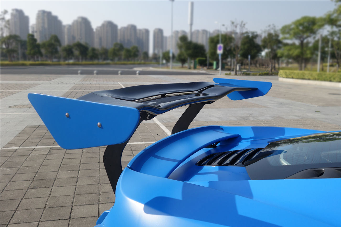 2011-2017 McLaren MP4 12C & 650S Rebel Performance Style Carbon Fiber Trunk Spoiler Wing - DarwinPRO Aerodynamics