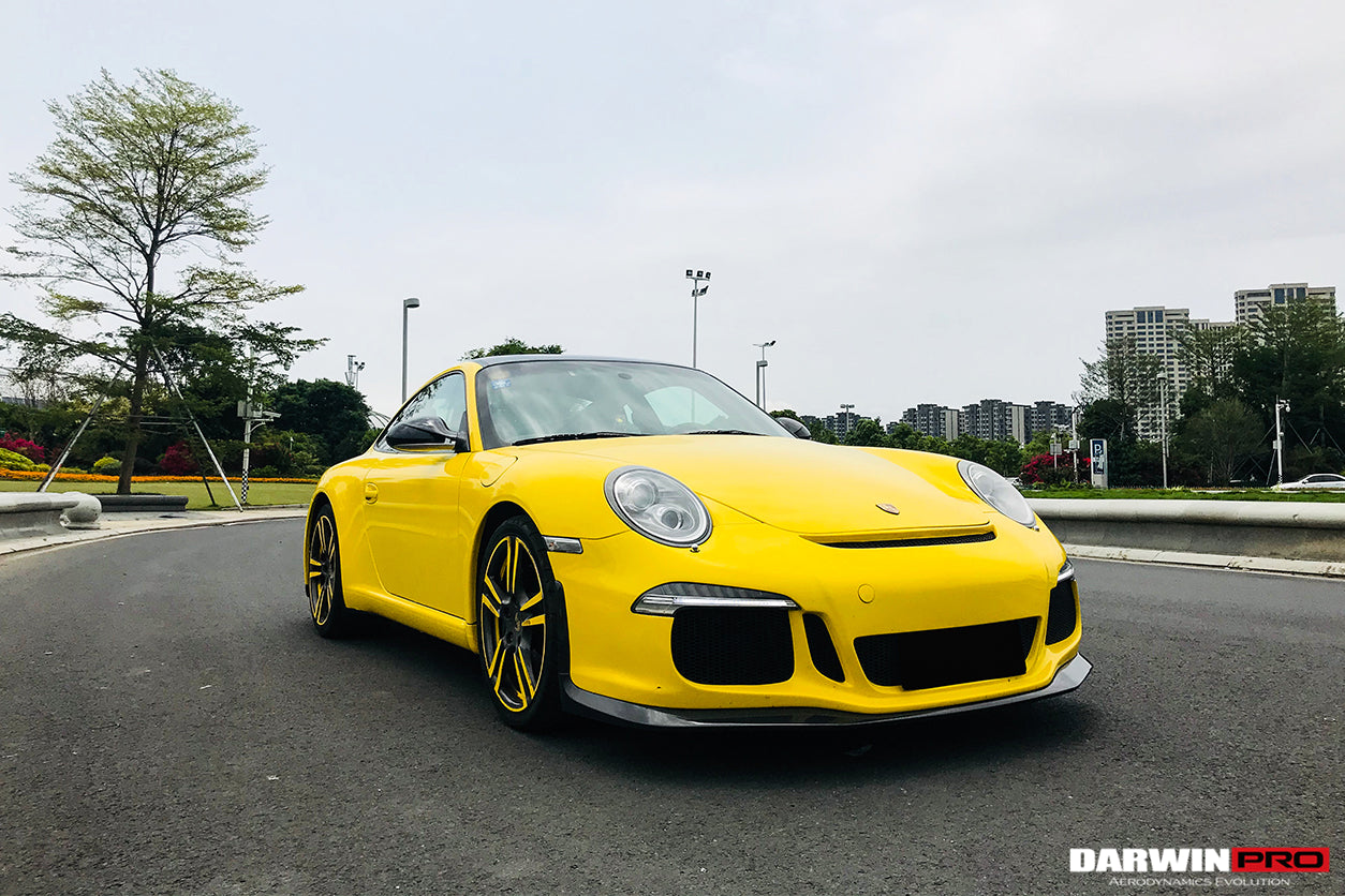 DarwinPRO 2009-2012 Porsche 911 997.2 Carrera S 4S 991GT3 Style Front Bumper