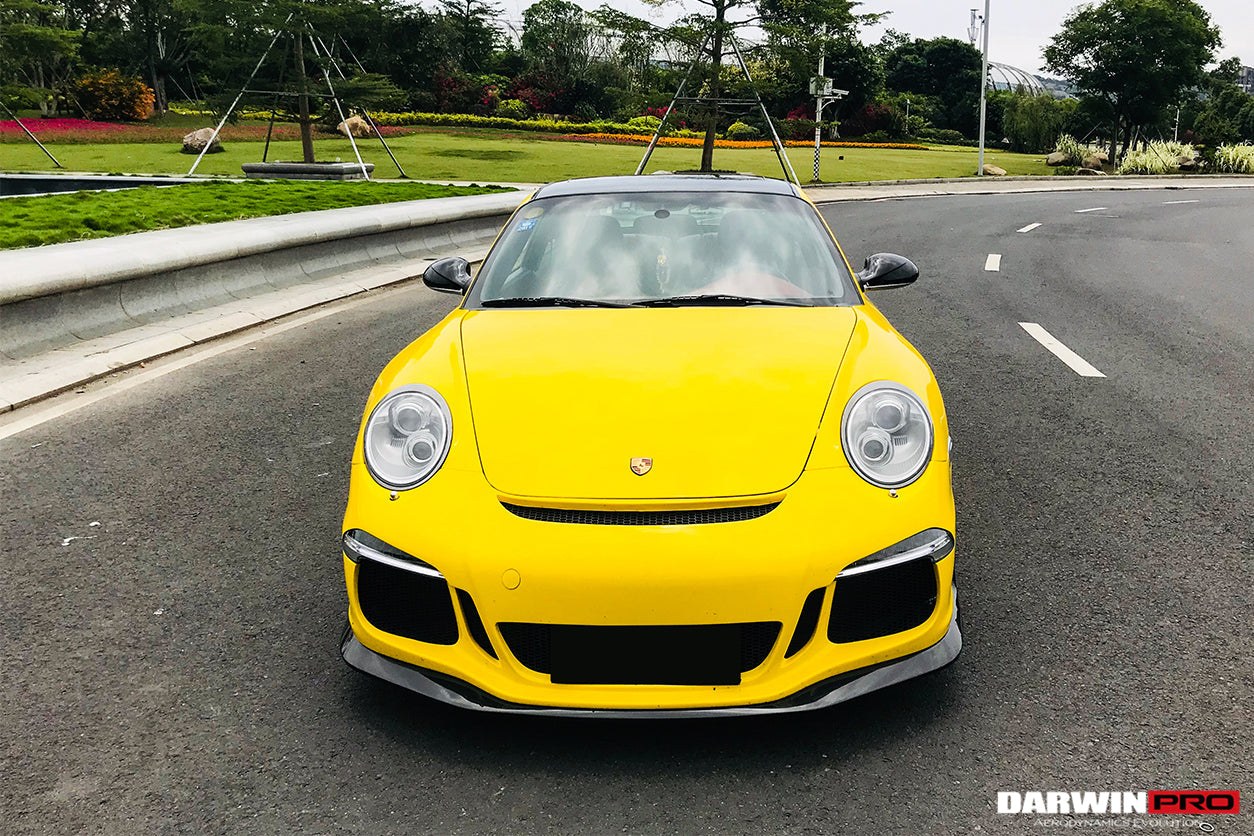 DarwinPRO 2009-2012 Porsche 911 997.2 Carrera S 4S 991GT3 Style Front Bumper