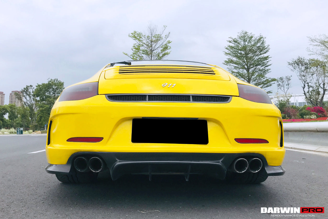 DarwinPRO 2009-2012 Porsche 911 997.2 Carrera S 991GT3 Style Rear Bumper