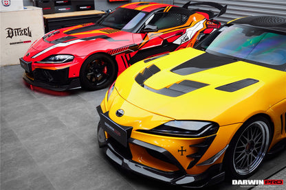 2019-UP Toyota GR Supra (J29 DB) A90 A91 BKSSII Style Carbon Fiber Hood