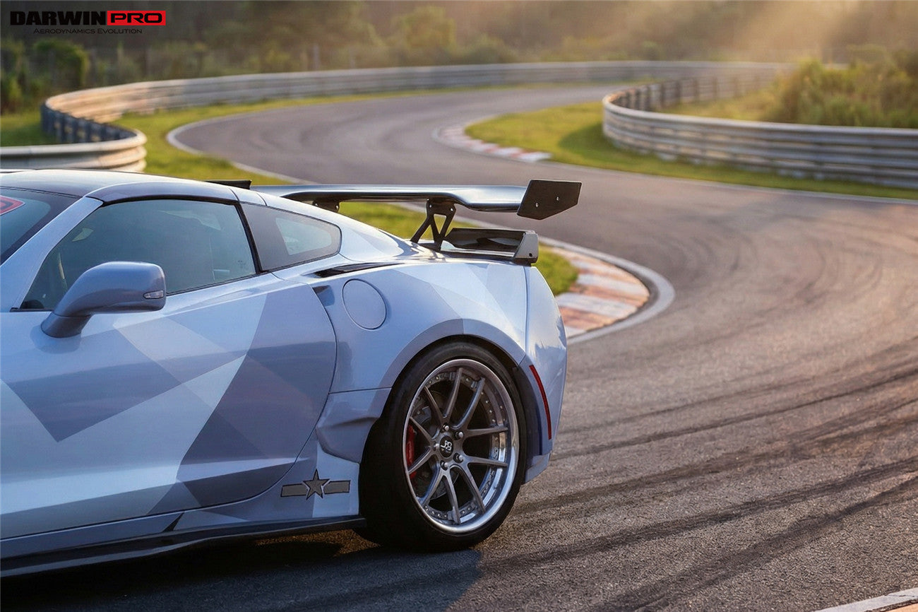 2013-2019 Corvette C7 Z51 Grandsport Z06 BKSS Style Trunk Wing Spoiler - DarwinPRO Aerodynamics